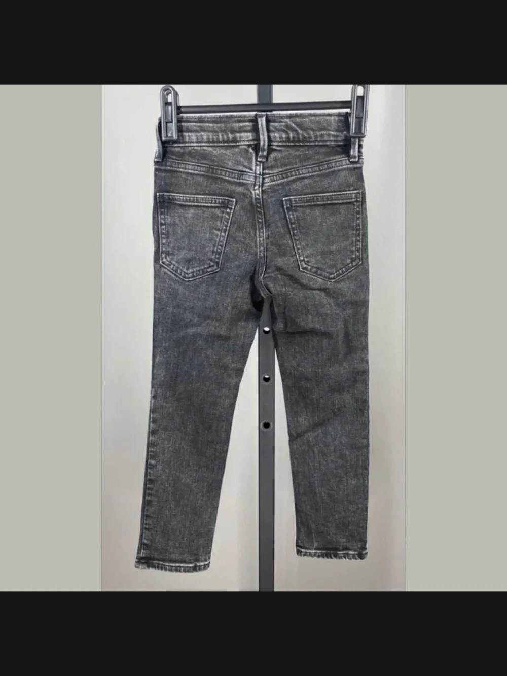 NEW J Crew Crewcuts Jeans Girls 6 black denim skinny casual preppy classic